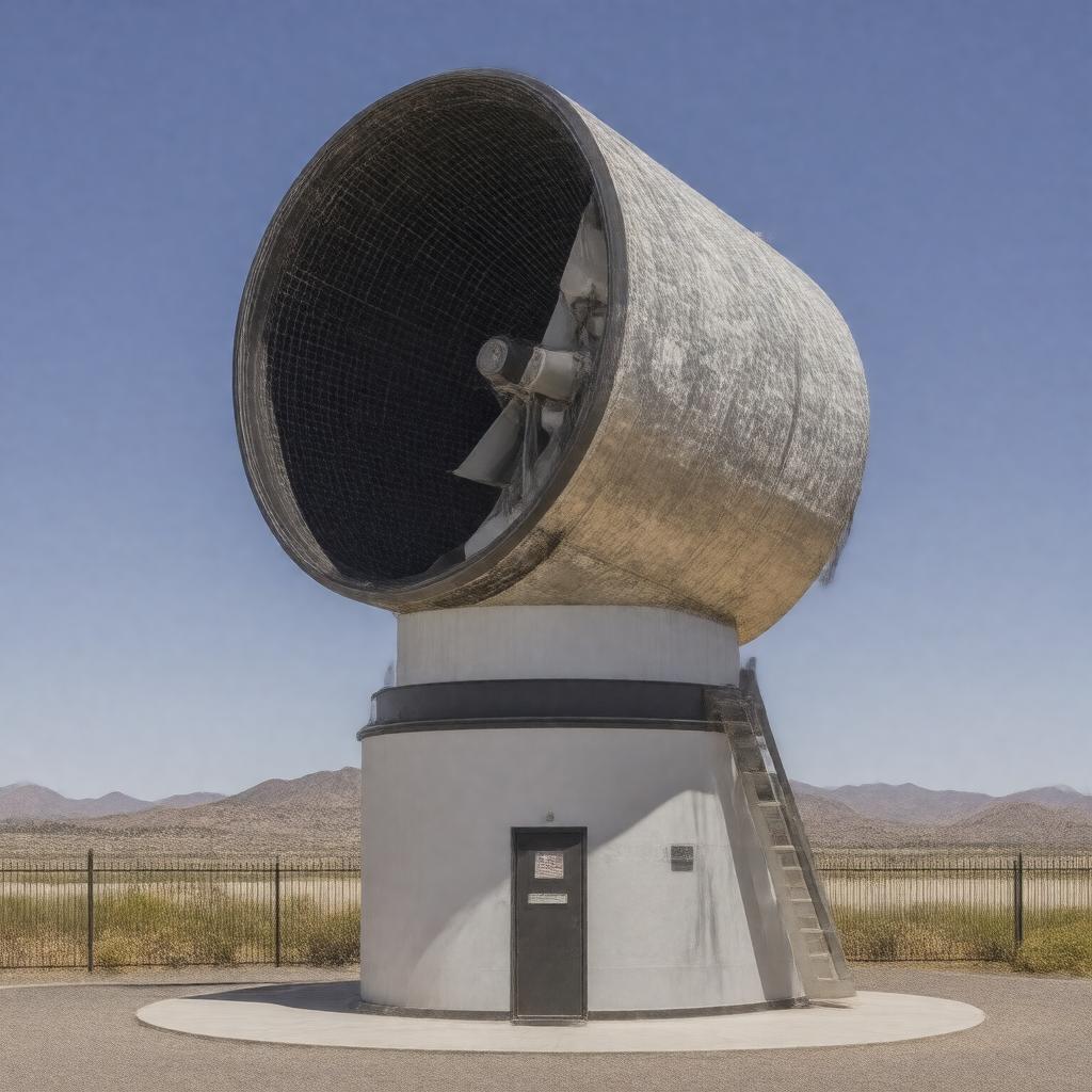 Click to view larger image AI-created image of Swope Telescope