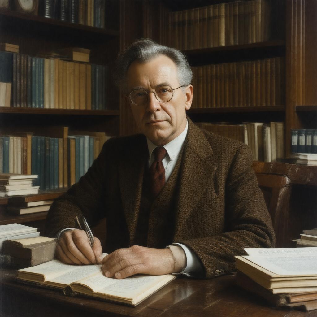 AI-created image of Sy Safransky