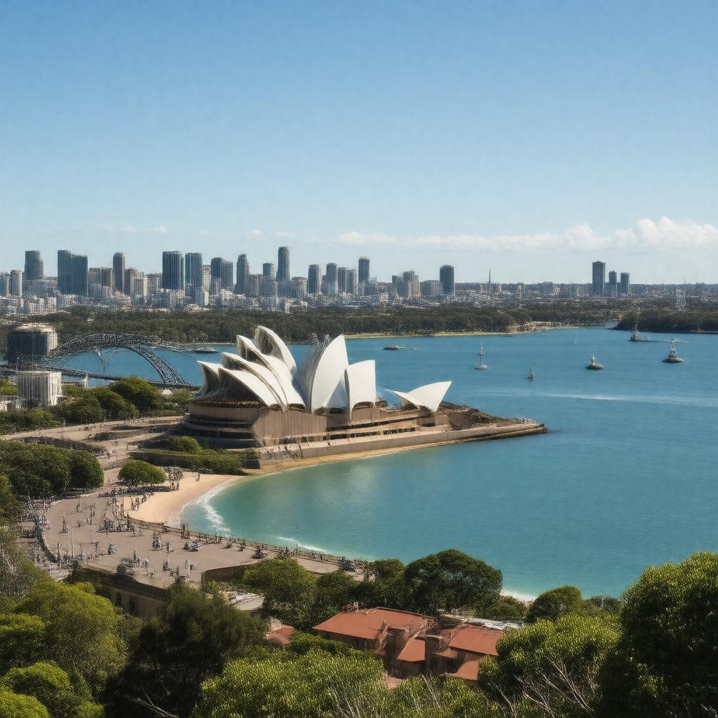 AI-created image of Sydney