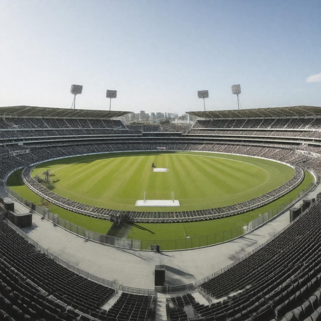 AI-created image of Sydney Cricket Ground