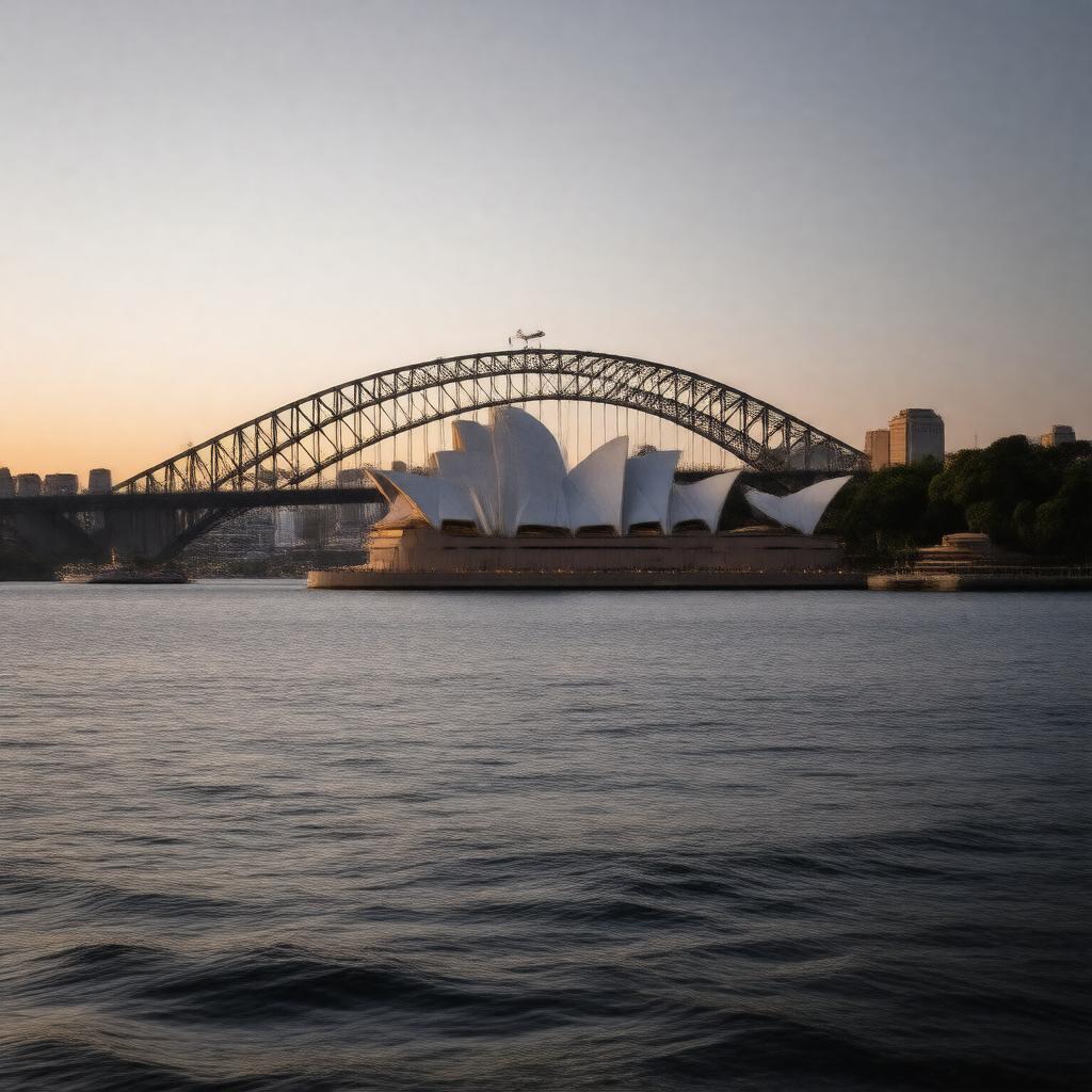 AI-created image of Sydney Harbour