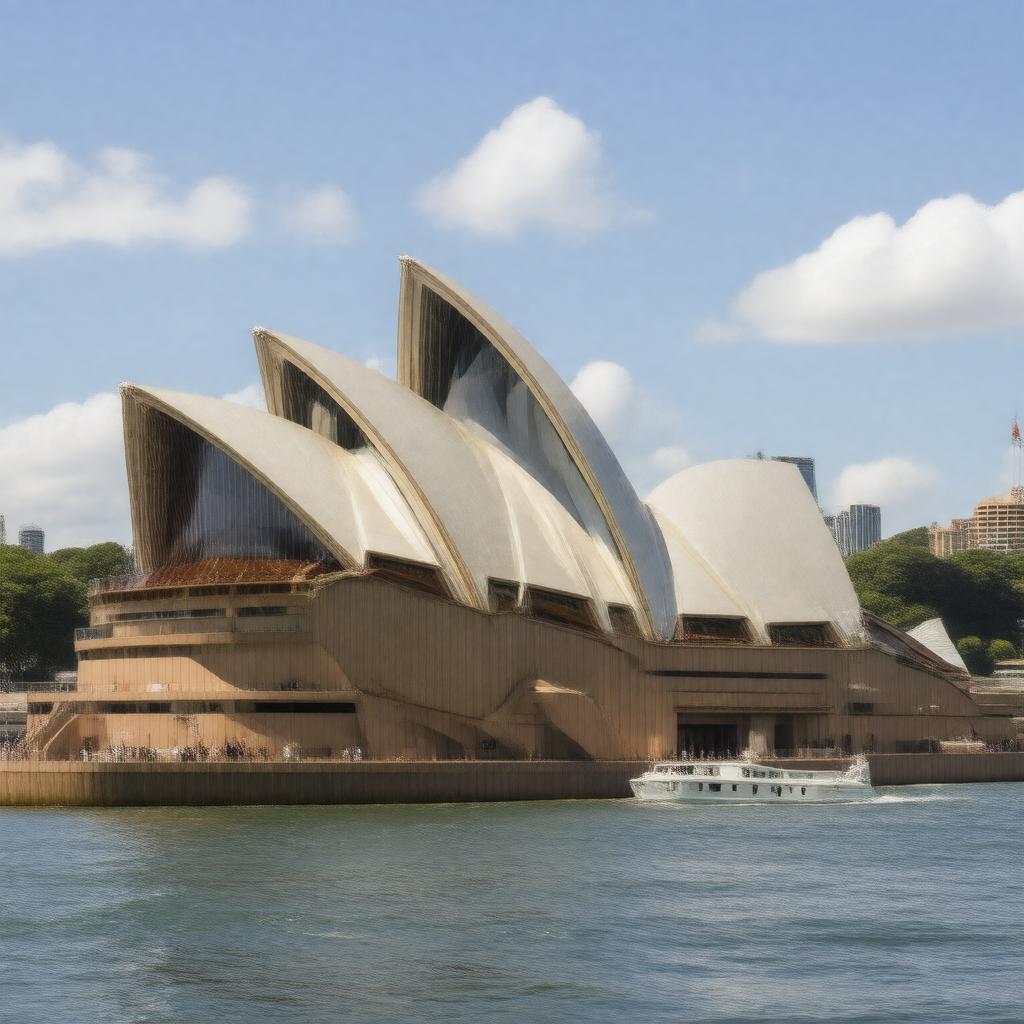 AI-created image of Sydney Opera House