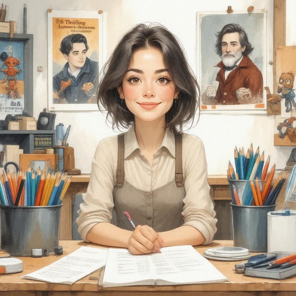 AI-created image of Sydney Padua