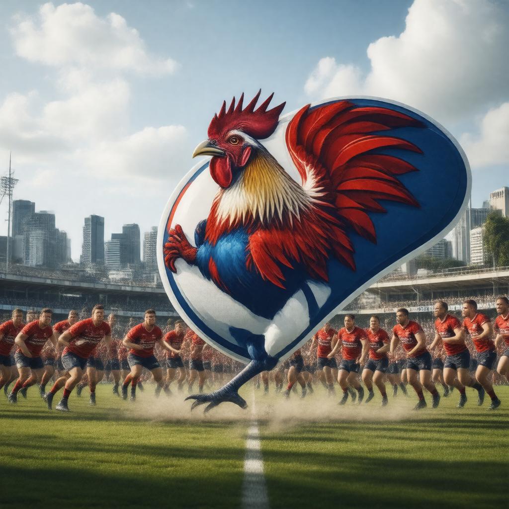 AI-created image of Sydney Roosters
