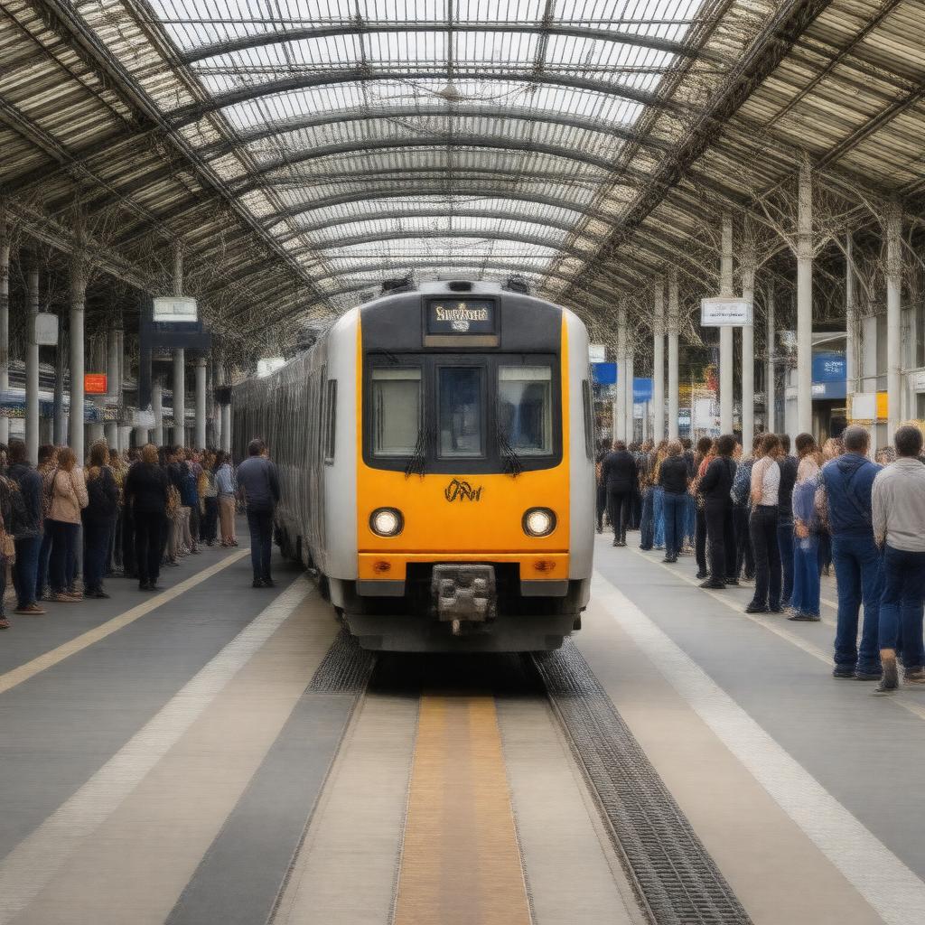 AI-created image of Sydney Trains