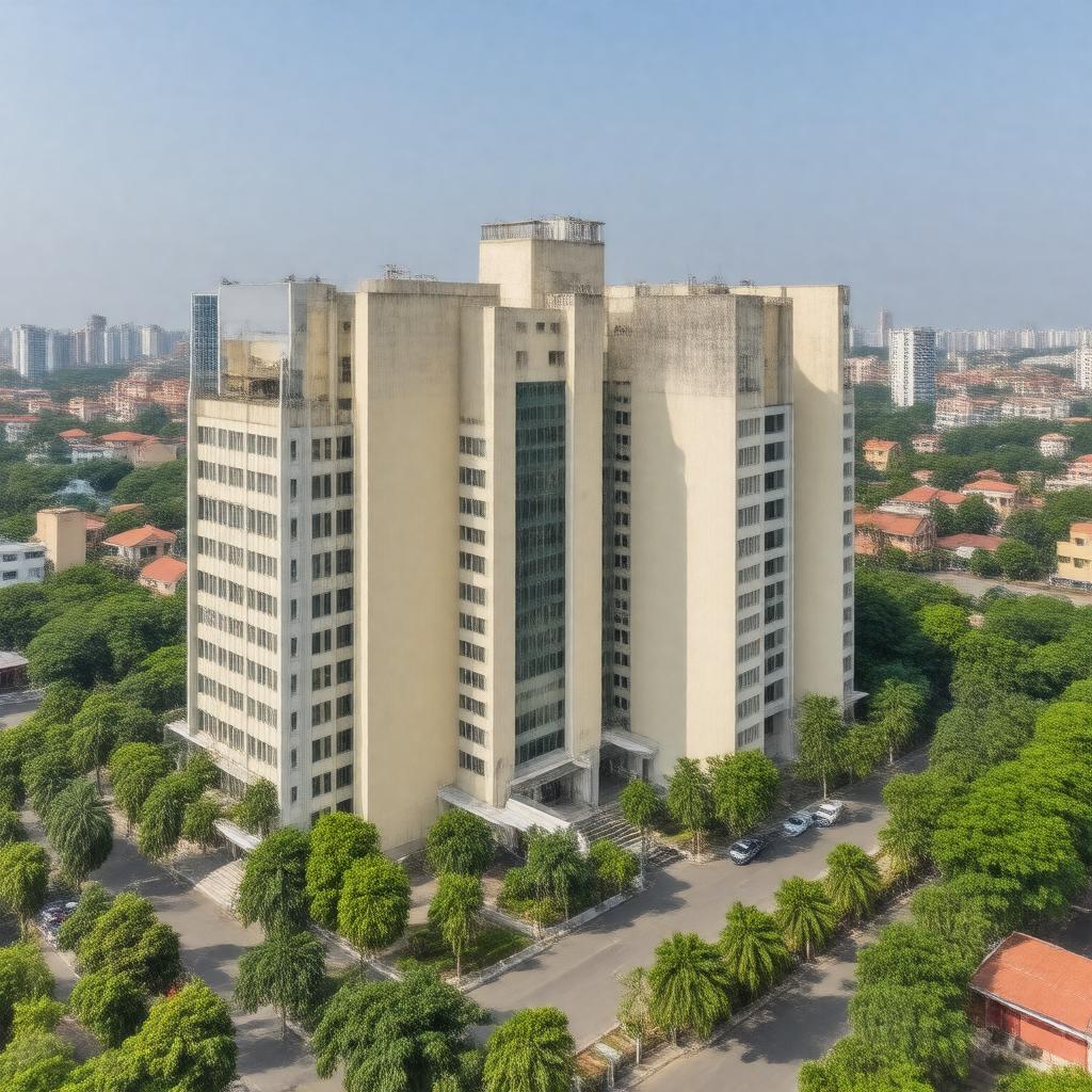 AI-created image of Sylhet City Corporation