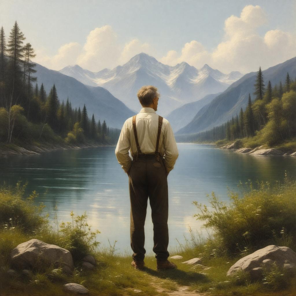 Click to view larger image AI-created image of Sylvanus B. Hodgdon