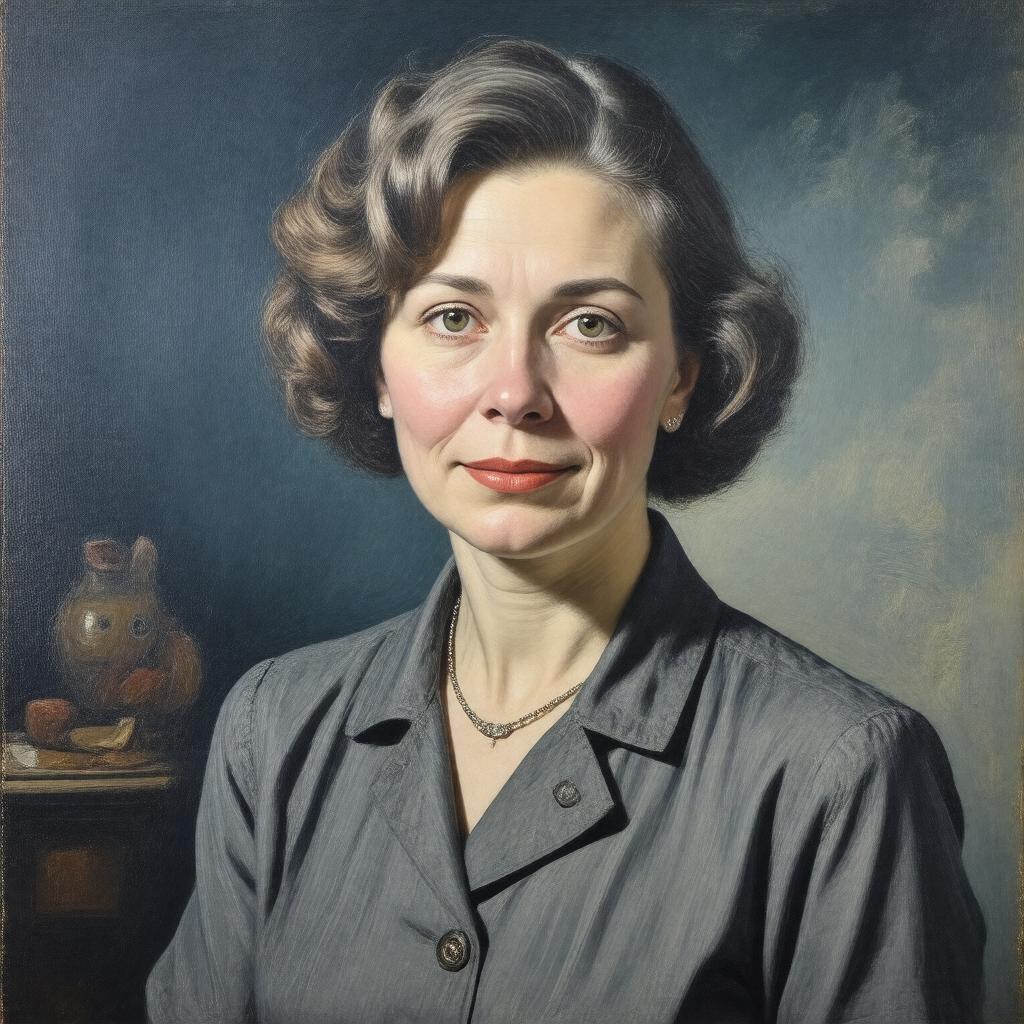 AI-created image of Sylvia Welter