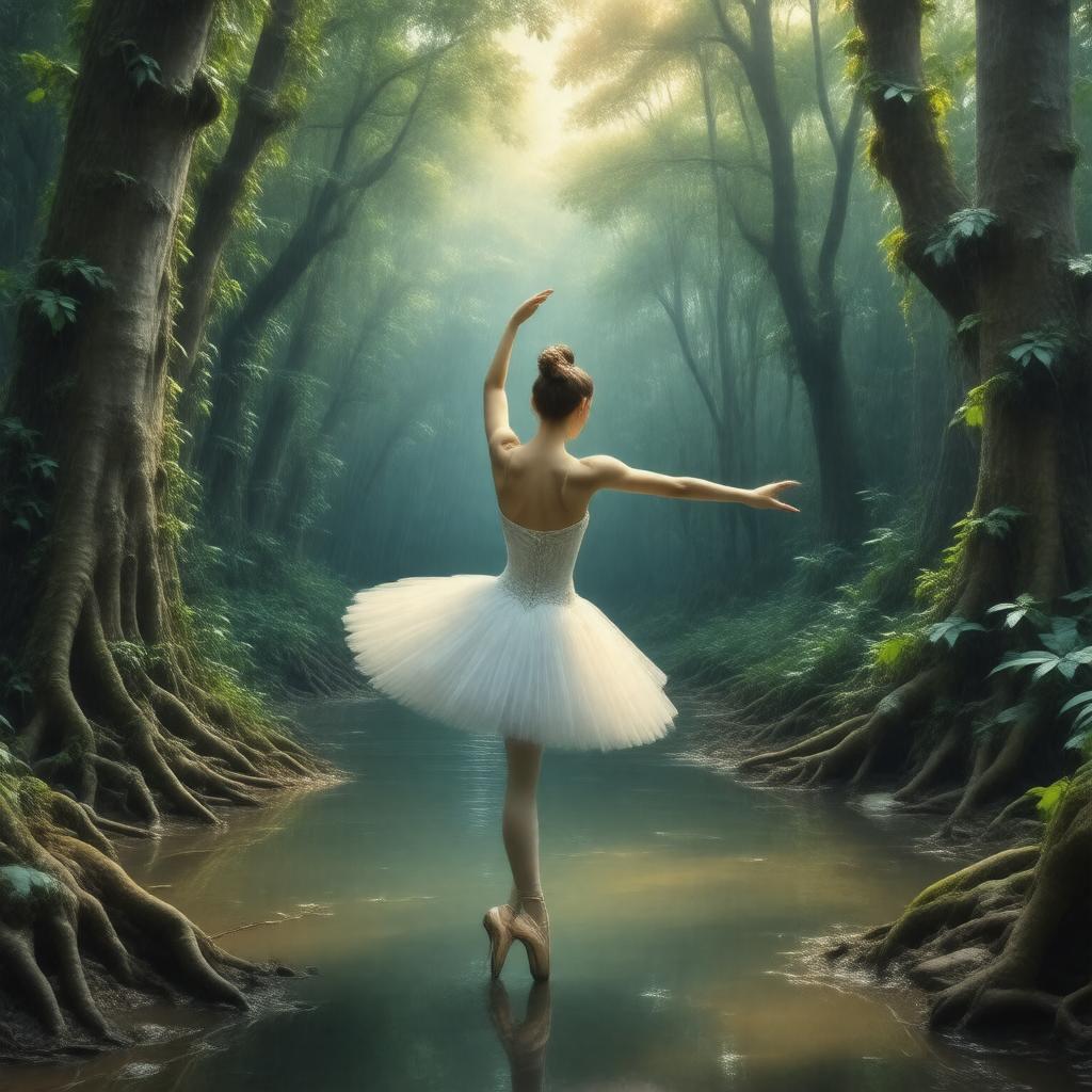 Click to view larger image AI-created image of Sylvia (ballet)