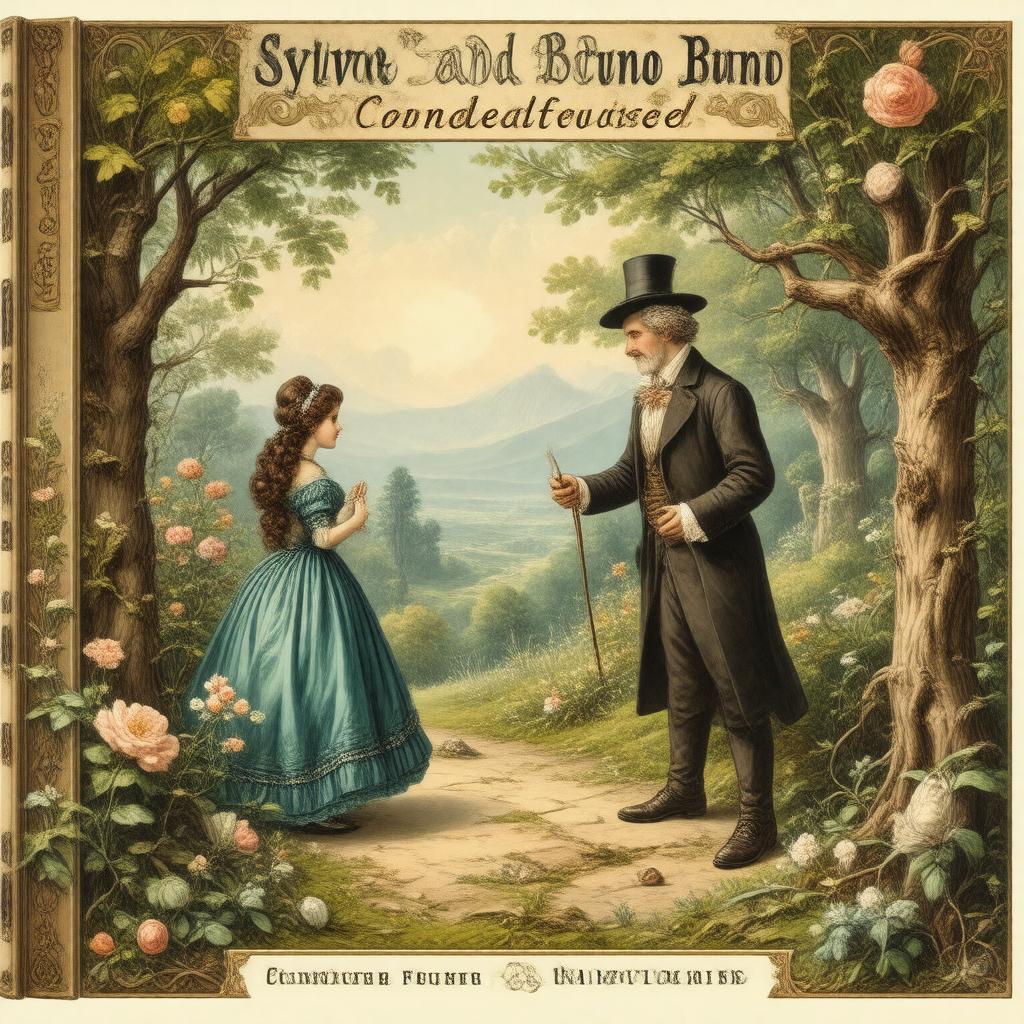 Click to view larger image AI-created image of Sylvie and Bruno Concluded