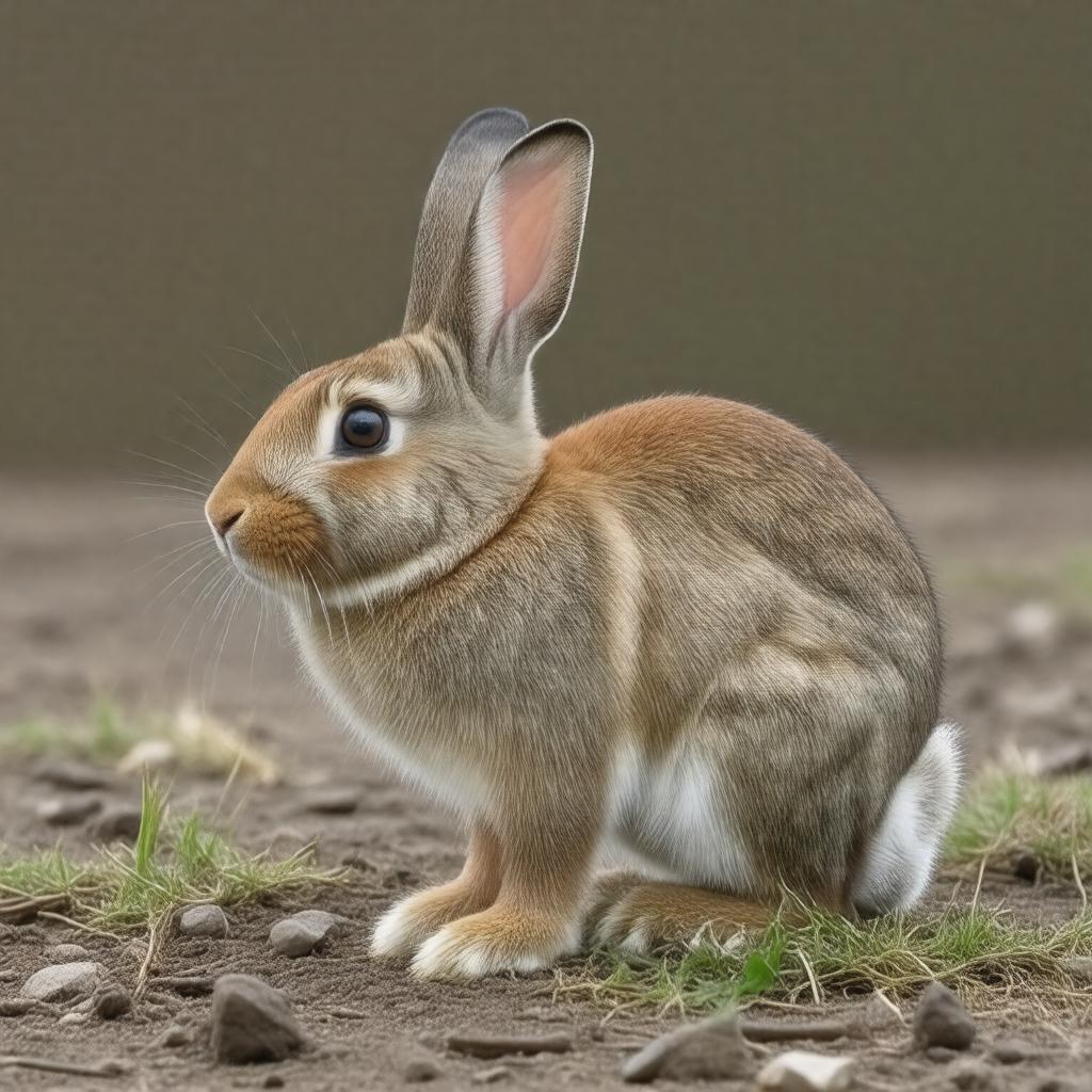 AI-created image of Sylvilagus