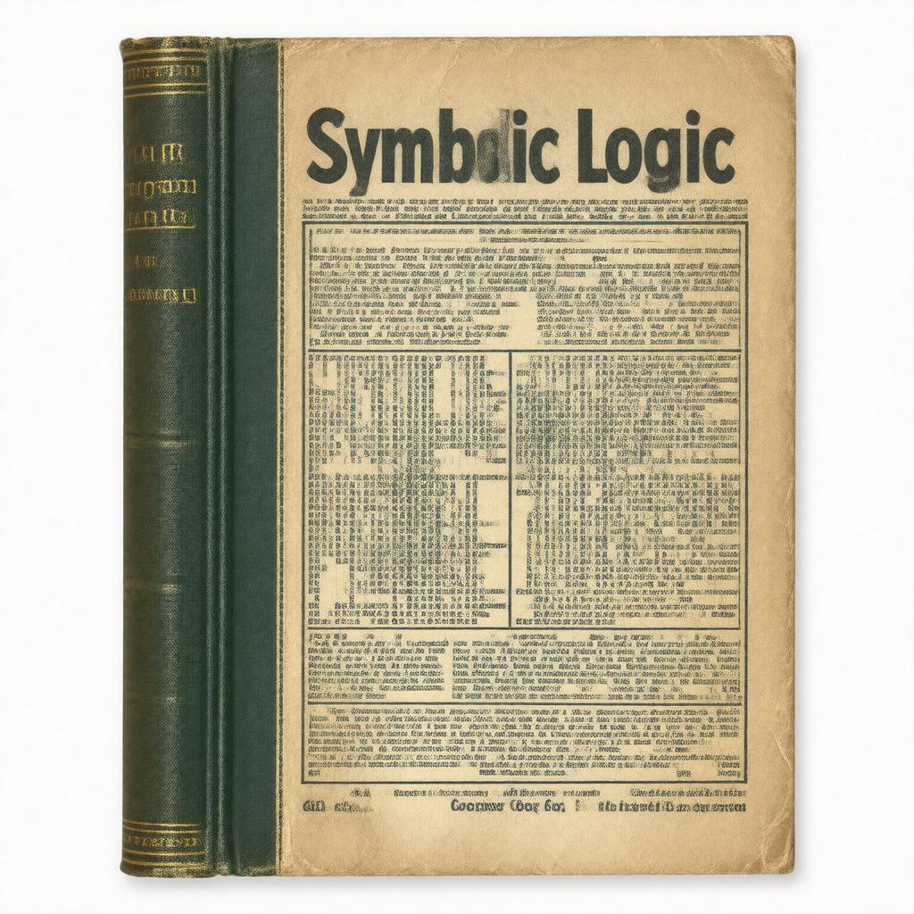 AI-created image of Symbolic Logic (with Cooper Harold Langford)