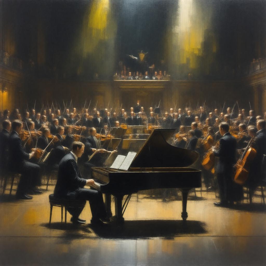 AI-created image of Symphony No. 2 'The Age of Anxiety'