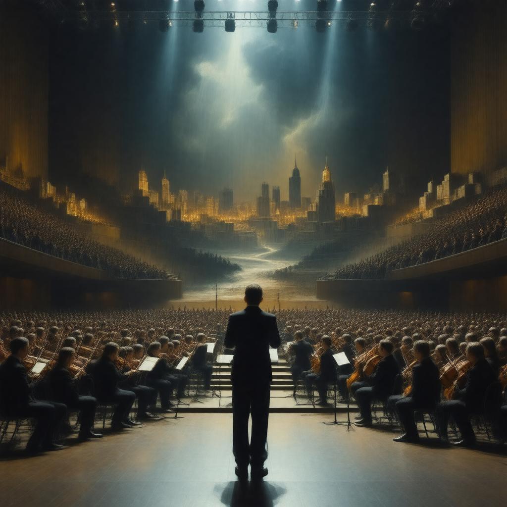 AI-created image of Symphony No. 3 'Kaddish'