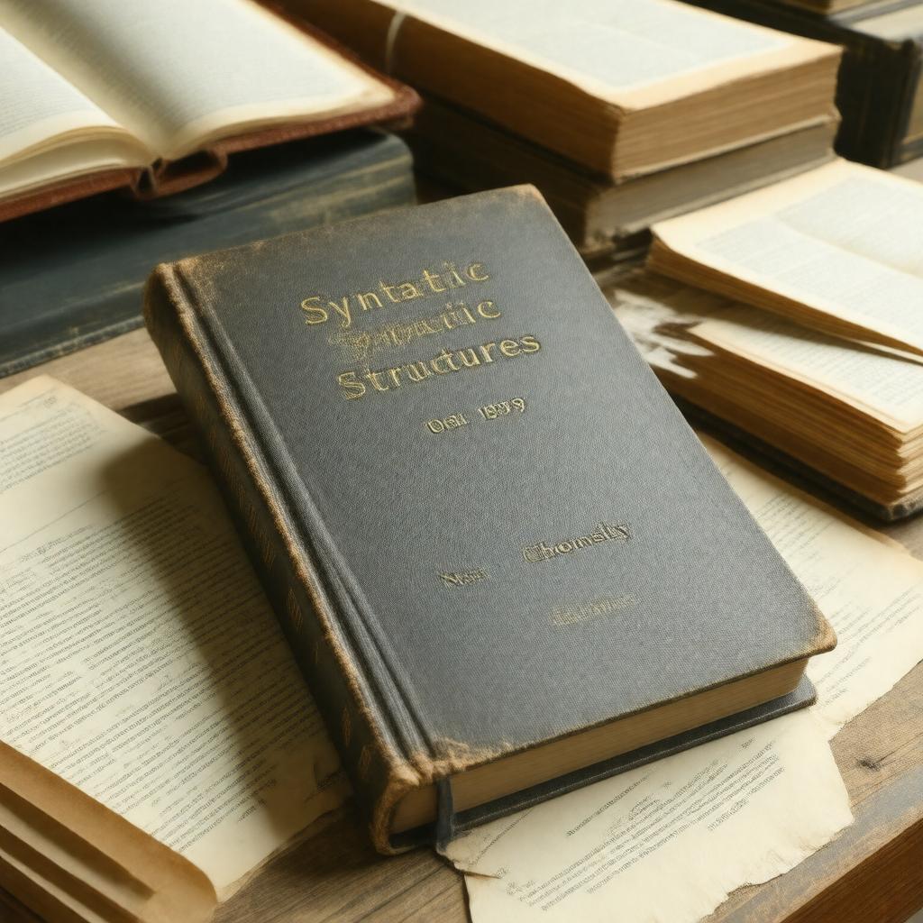 AI-created image of Syntactic Structures