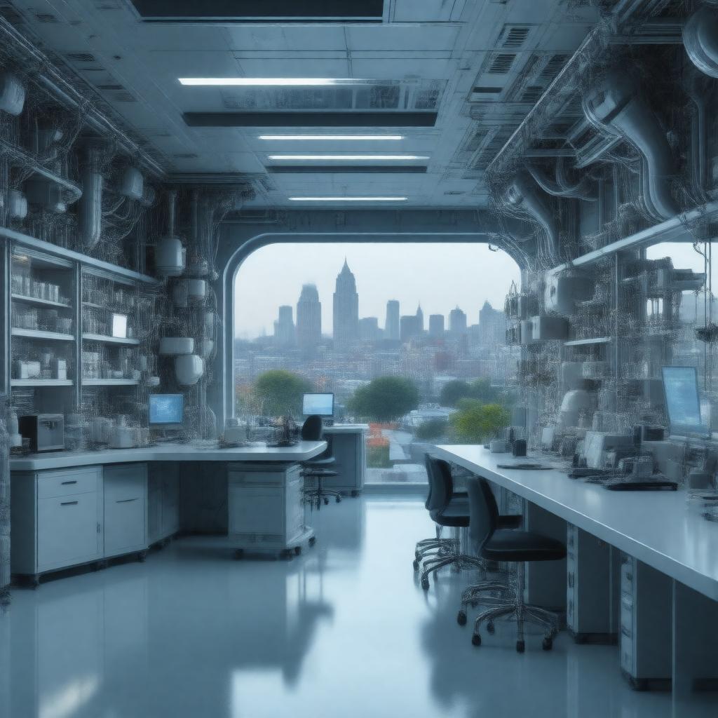 Click to view larger image AI-created image of Synthetic Neurobiology Group