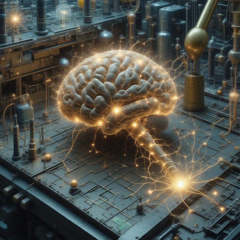 Click to view larger image AI-created image of Synthetic Neurobiology