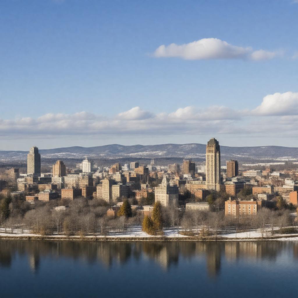 AI-created image of Syracuse, New York