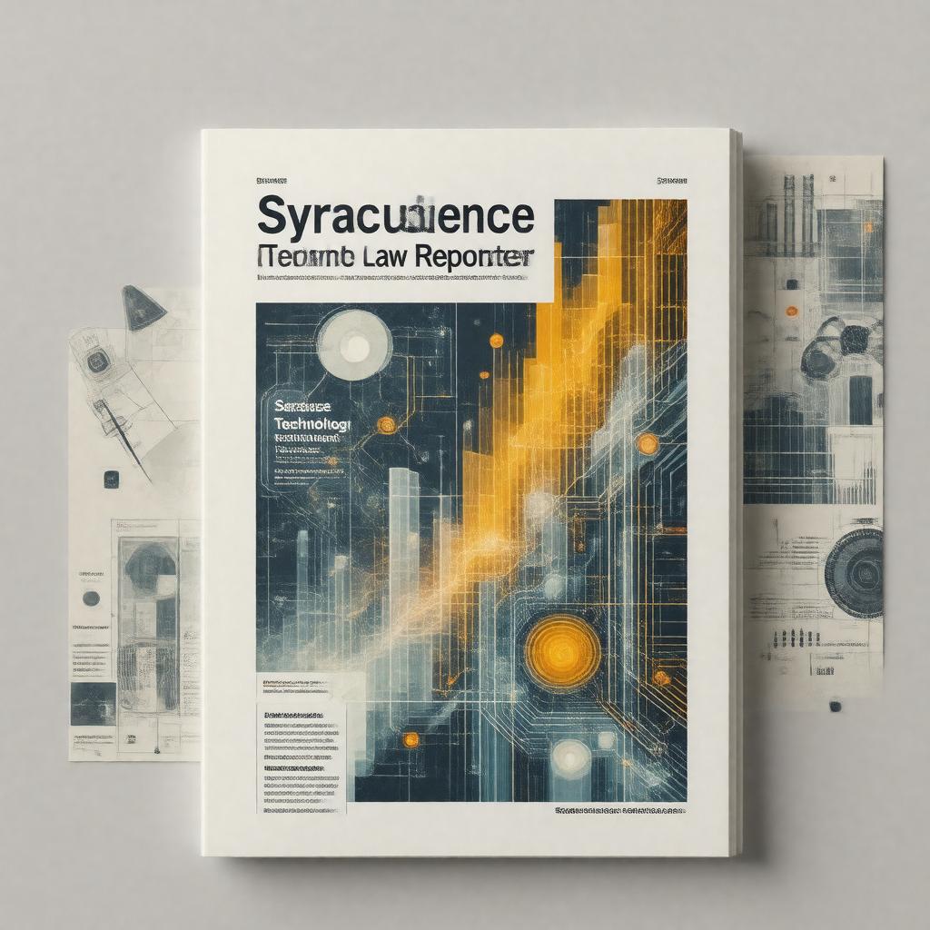 Click to view larger image AI-created image of Syracuse Science and Technology Law Reporter