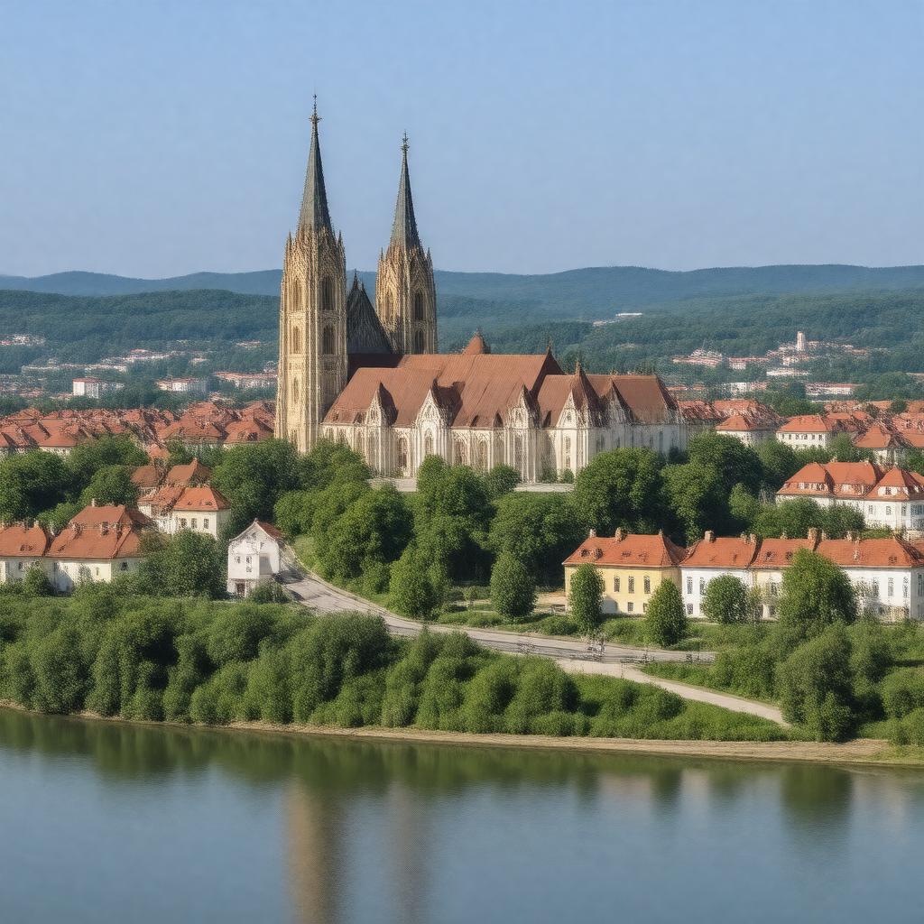 AI-created image of Székesfehérvár