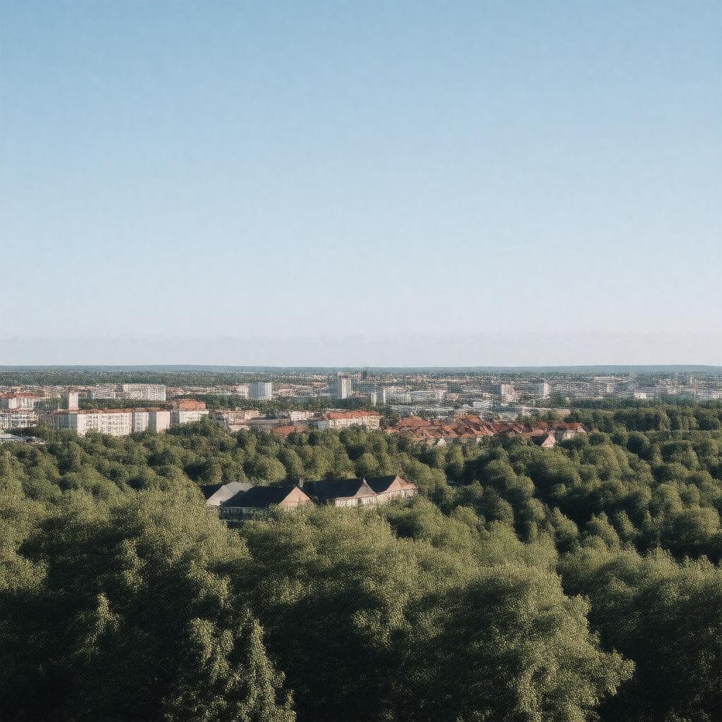 AI-created image of Täby