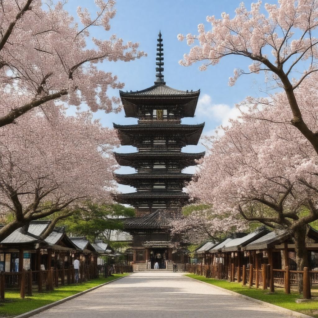 AI-created image of Tō-ji
