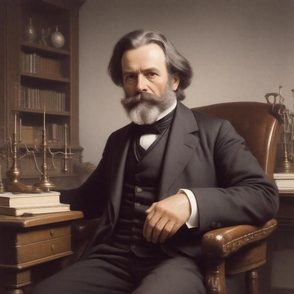 AI-created image of T.H. Huxley