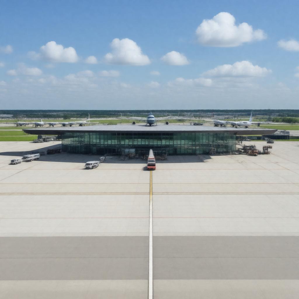 AI-created image of T. F. Green Airport