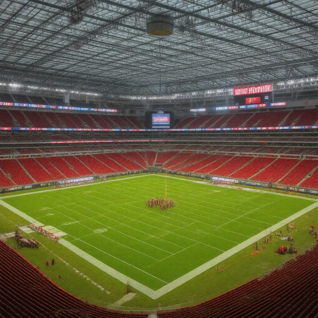 Click to view larger image AI-created image of TDECU Stadium