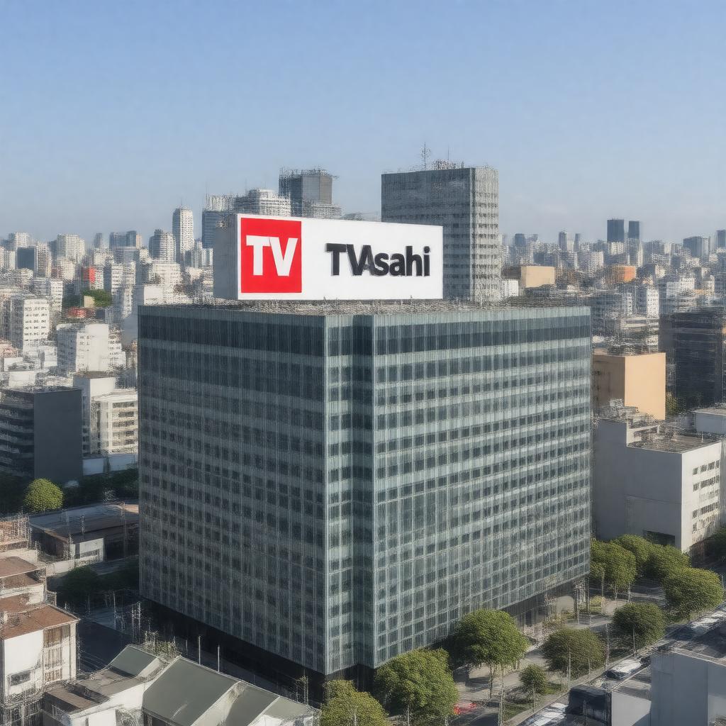 AI-created image of TV Asahi