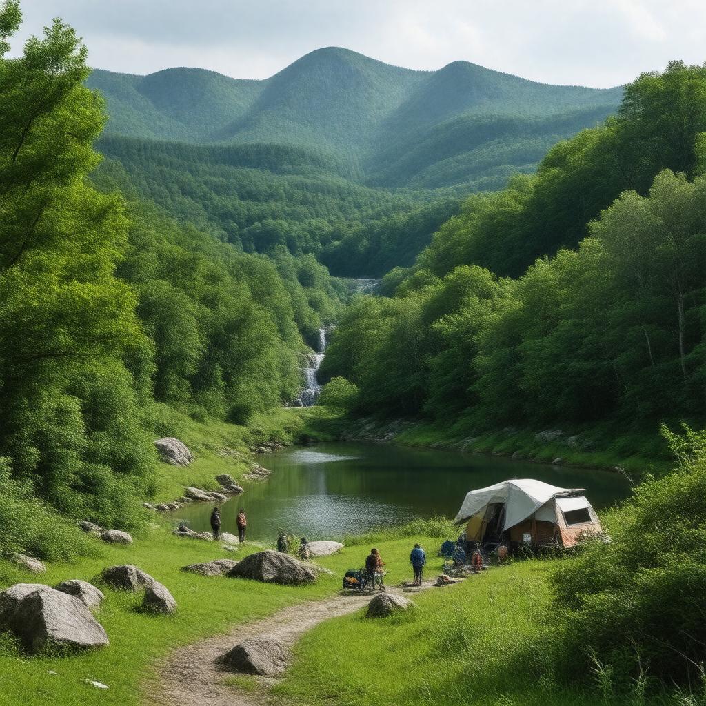 AI-created image of Taconic State Park