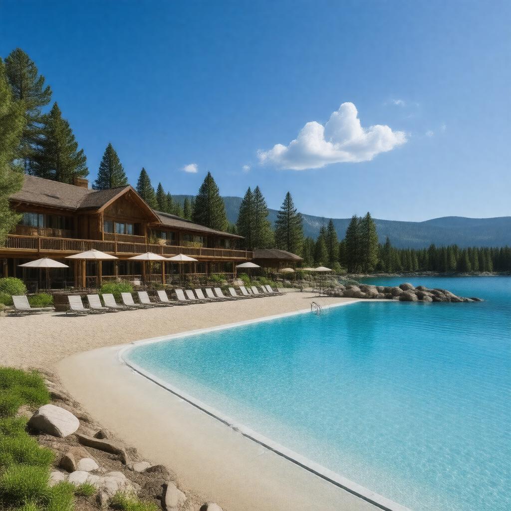 AI-created image of Tahoe Beach & Ski Club