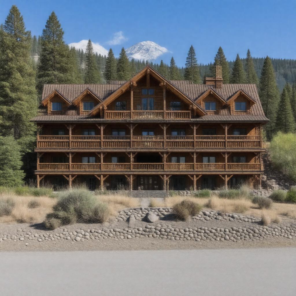 AI-created image of Tahoe Biltmore Lodge & Casino