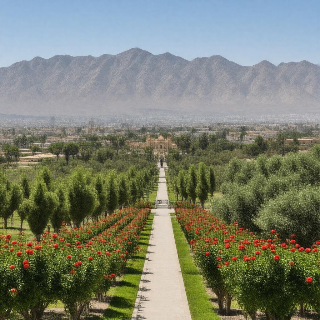 AI-created image of Taif, Saudi Arabia