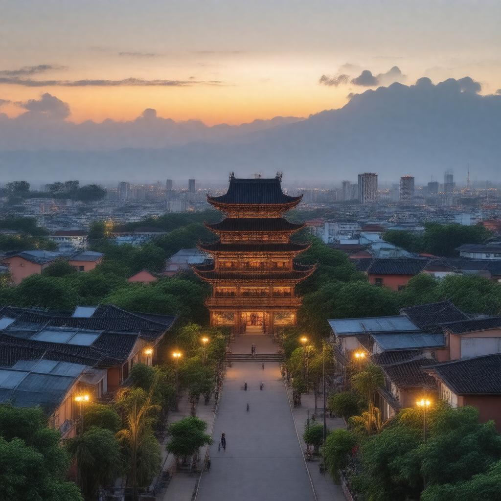 AI-created image of Tainan