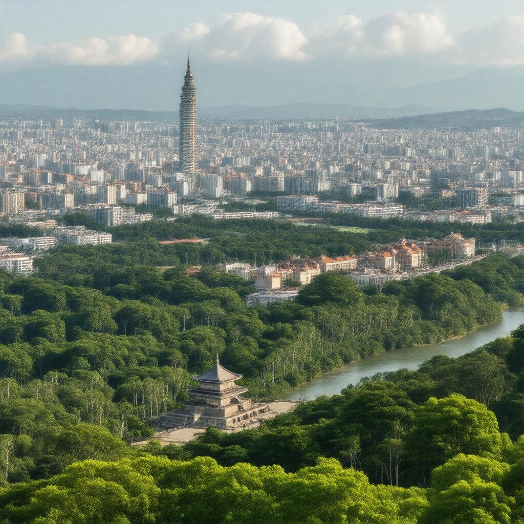 AI-created image of Taipei