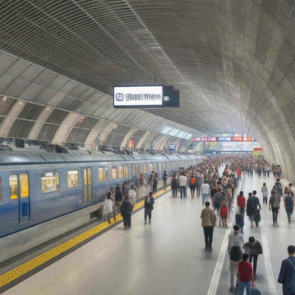AI-created image of Taipei Metro