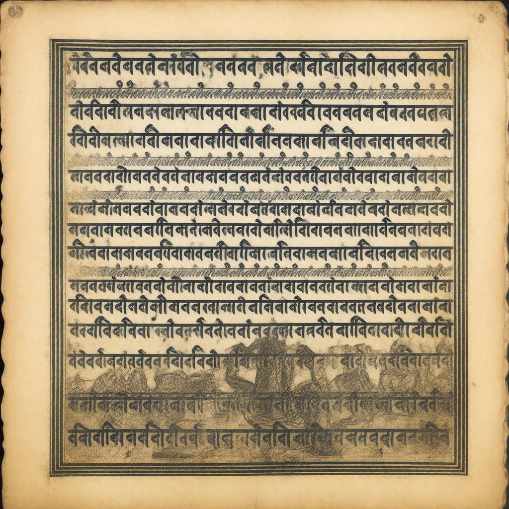 AI-created image of Taittiriya Upanishad