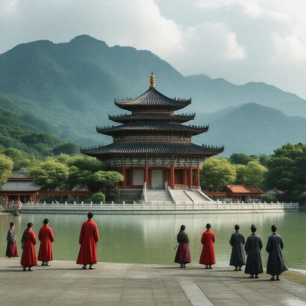 AI-created image of Taiwan (historically)