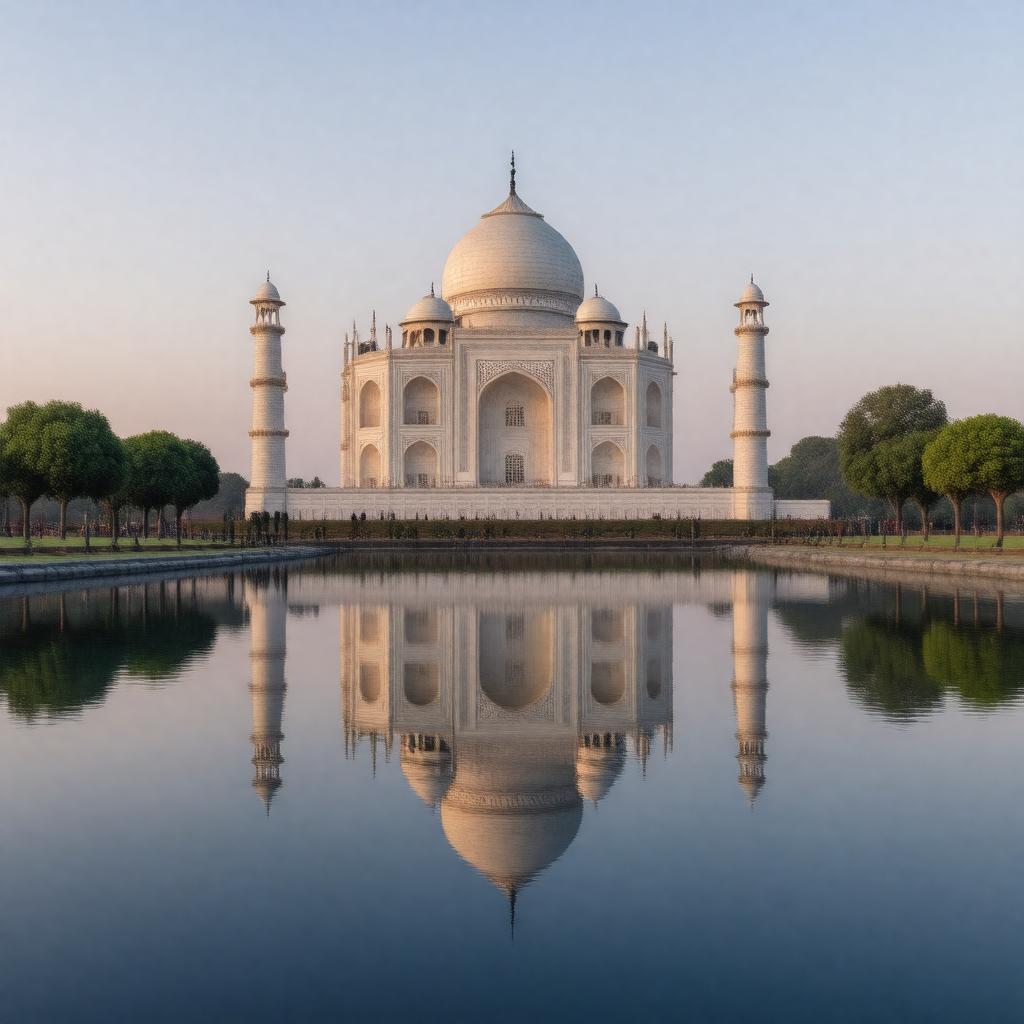 AI-created image of Taj Mahal