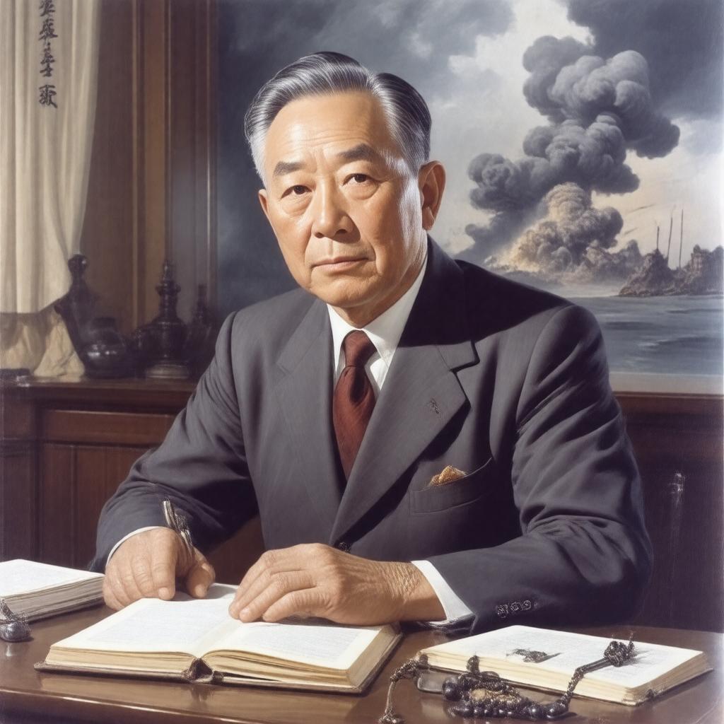 AI-created image of Takashi Nagai