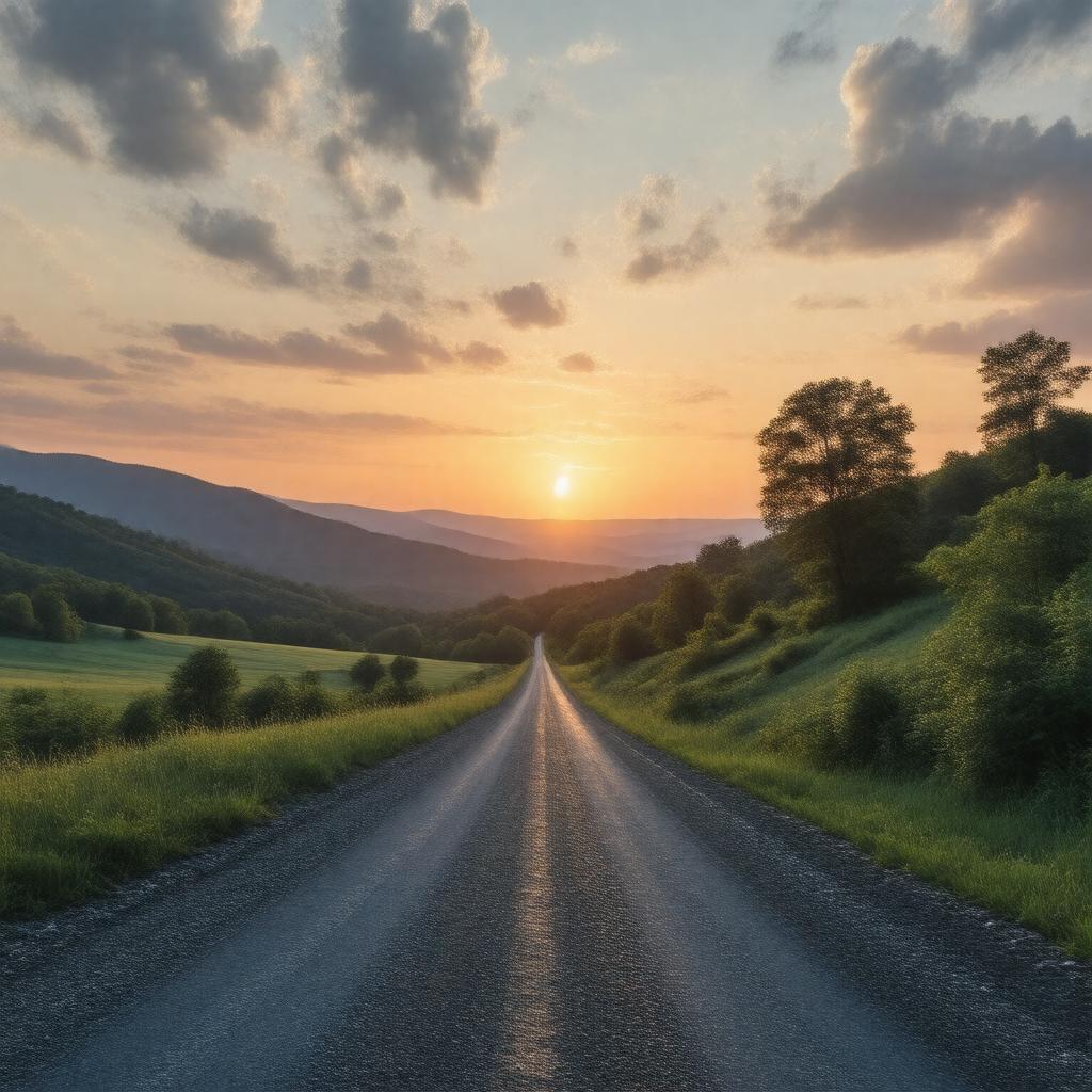 AI-created image of Take Me Home, Country Roads