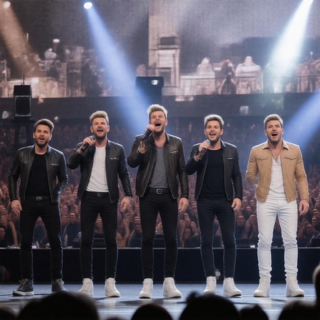 AI-created image of Take That