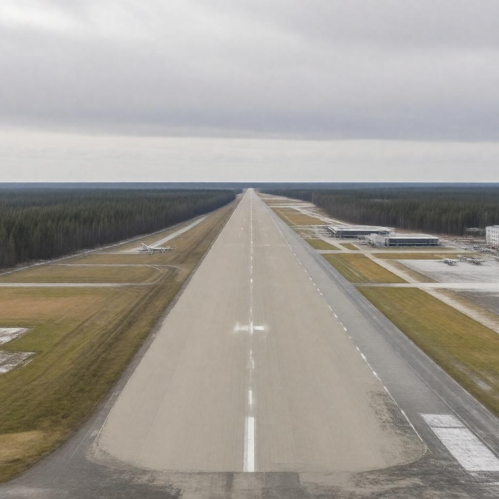 AI-created image of Talagi Airport