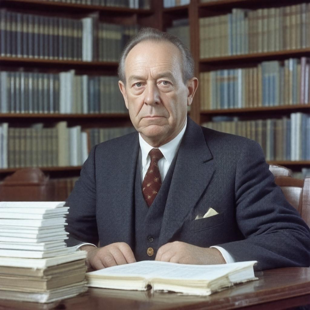 AI-created image of Talcott Parsons