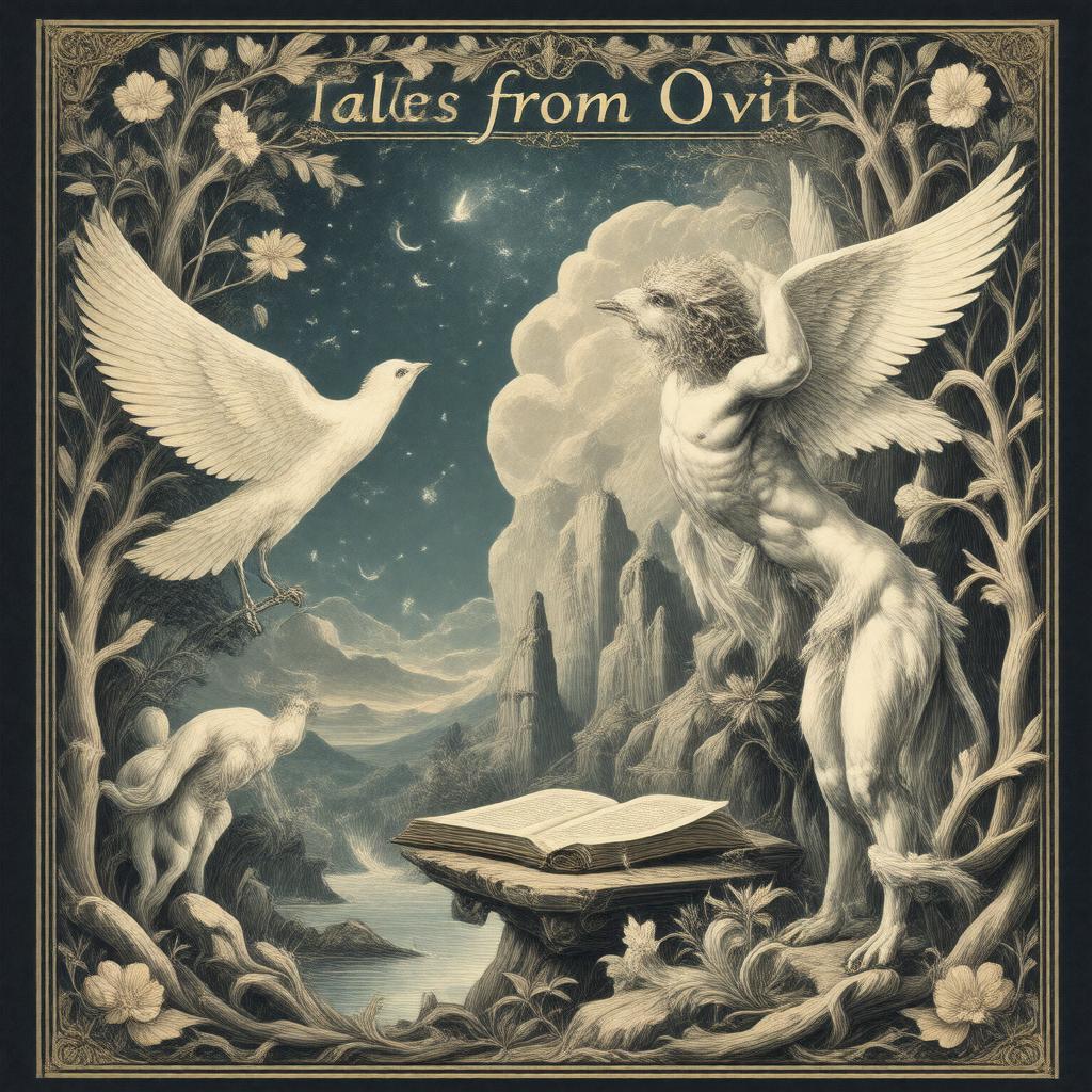 AI-created image of Tales from Ovid