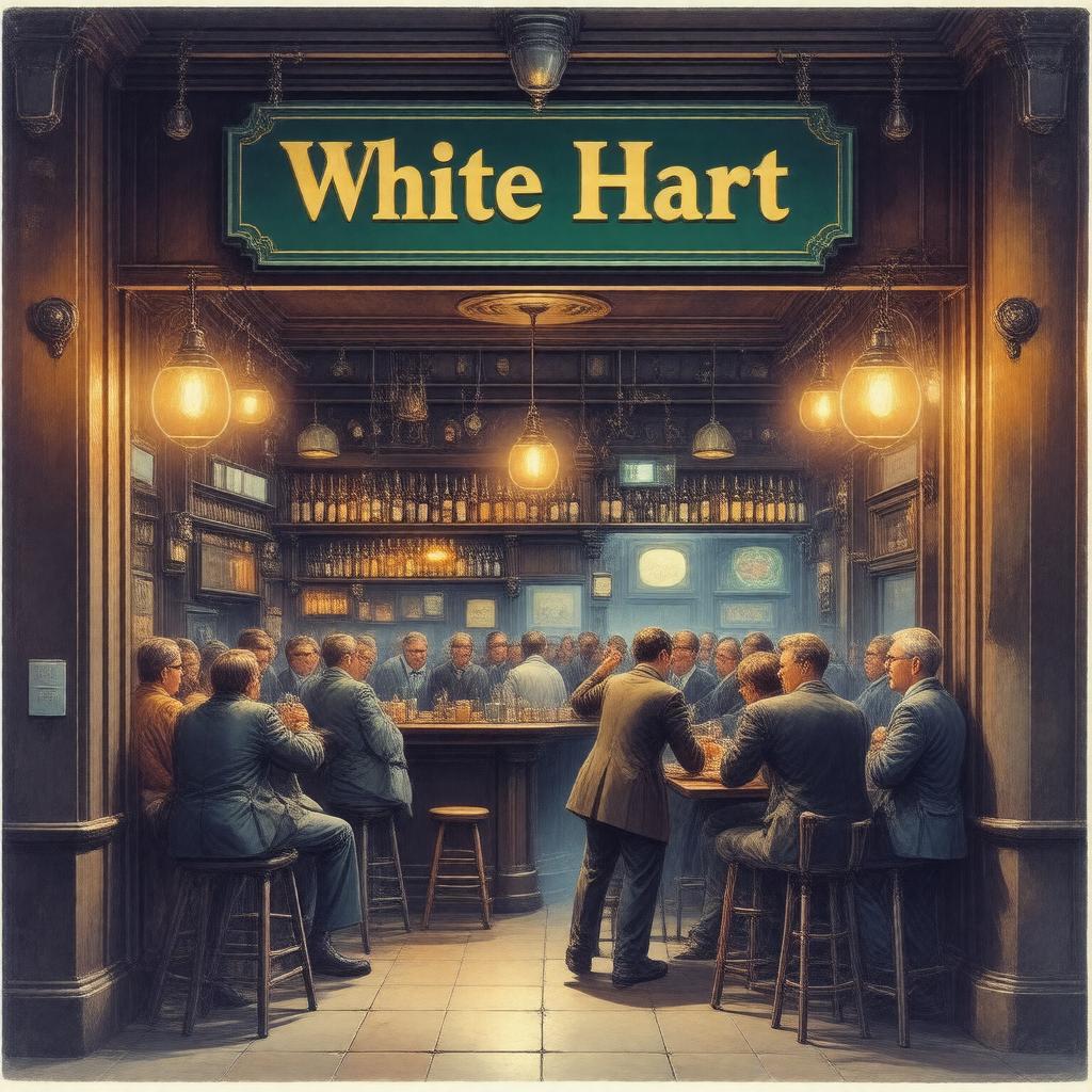 AI-created image of Tales from the White Hart