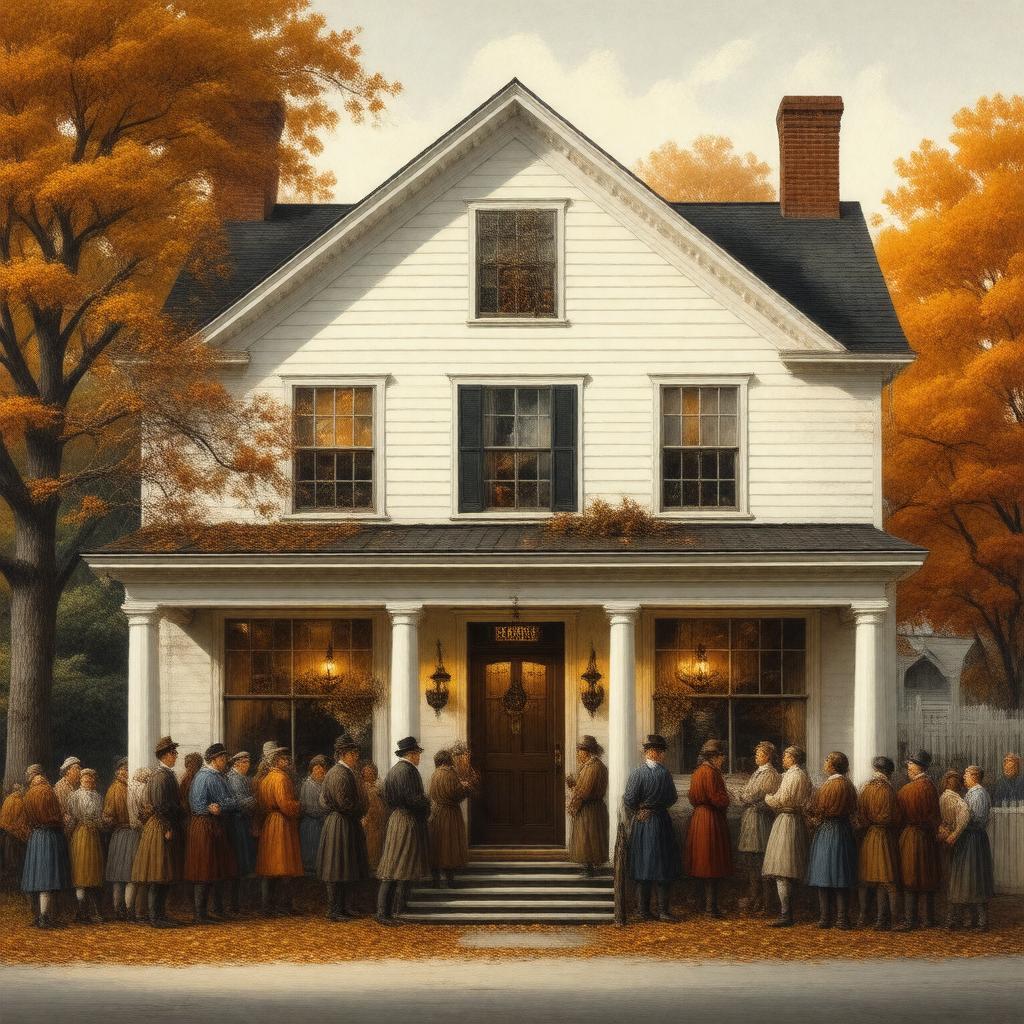 AI-created image of Tales of a Wayside Inn