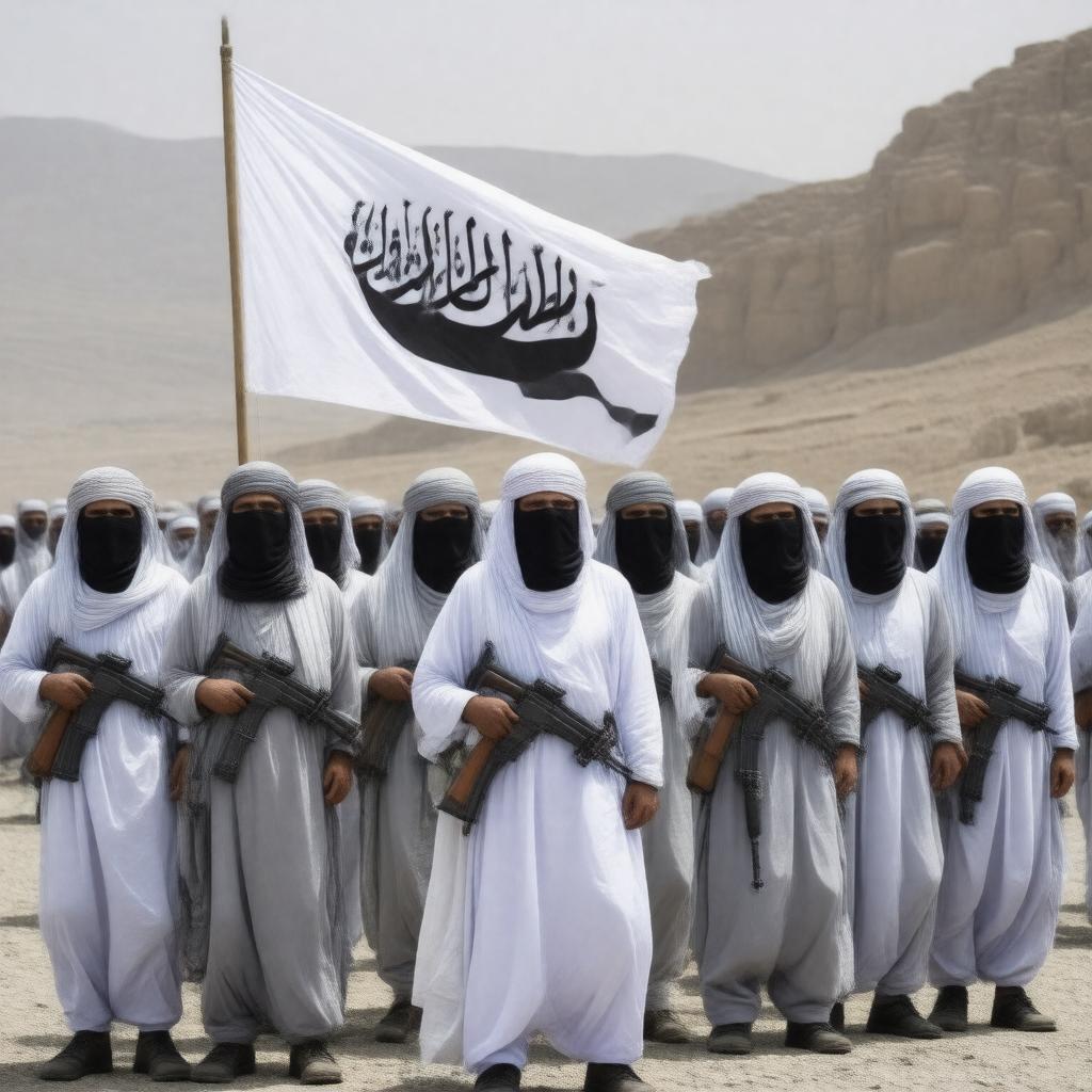 AI-created image of Taliban