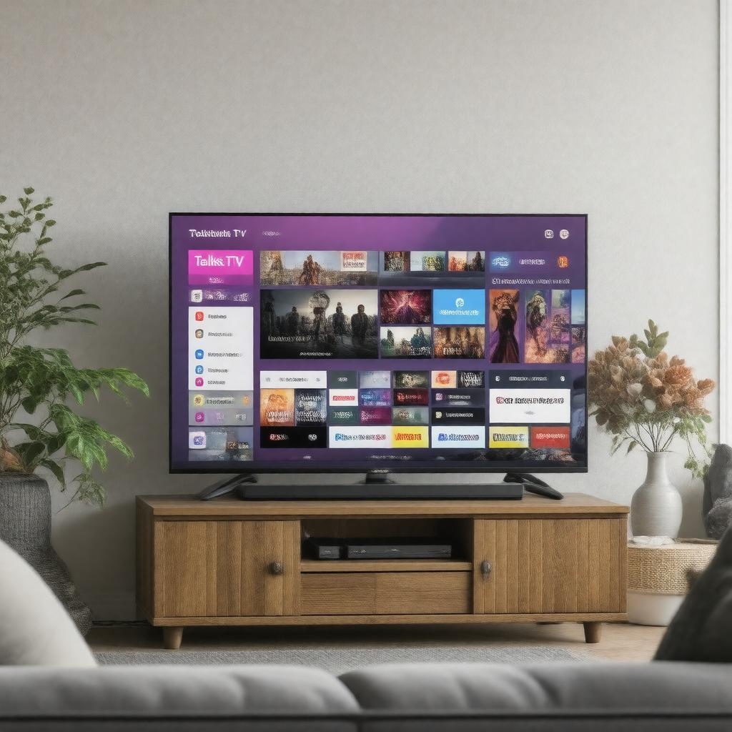 AI-created image of TalkTalk TV